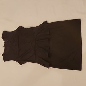 H & M size 12 black coctail dress